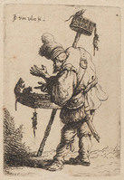 KG 04075
<br/>
Rattengifverkoper
<br/>
<em>Vliet, Johannes Gillisz. van (ca. 1600/1610-1668)</em>